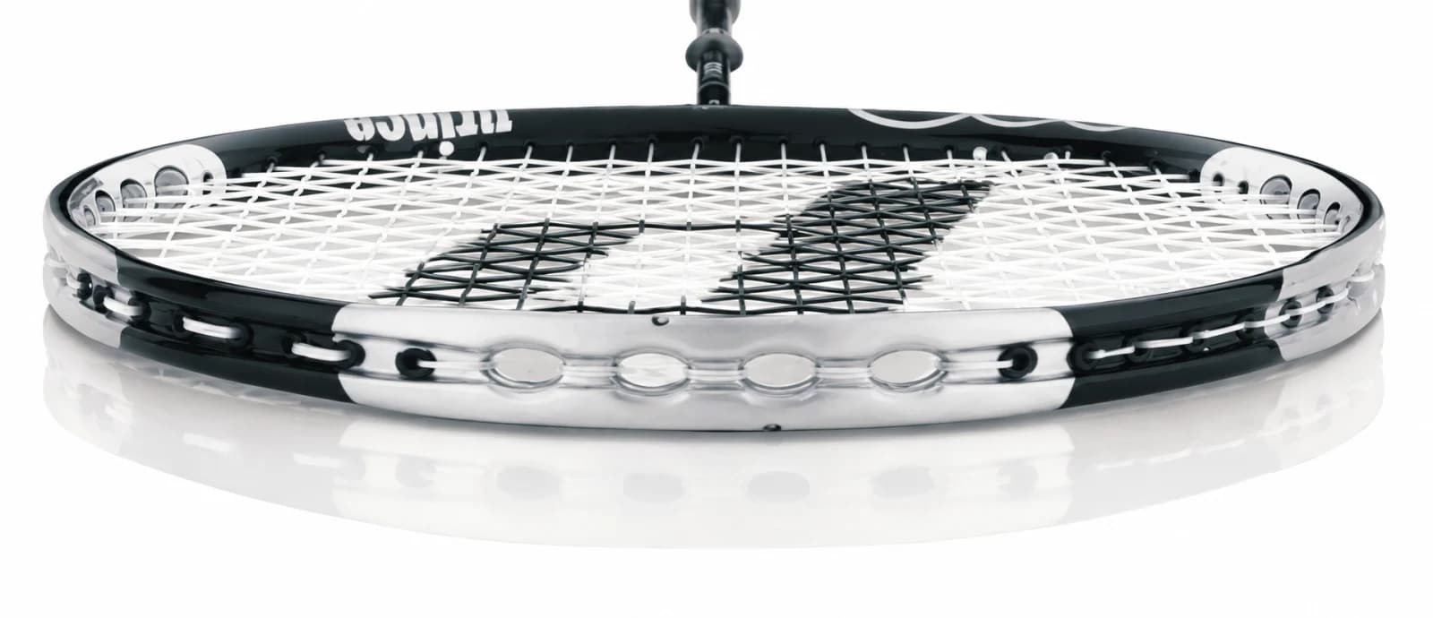 Graphite badminton racquet